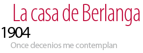 letras la casa de Berlanga